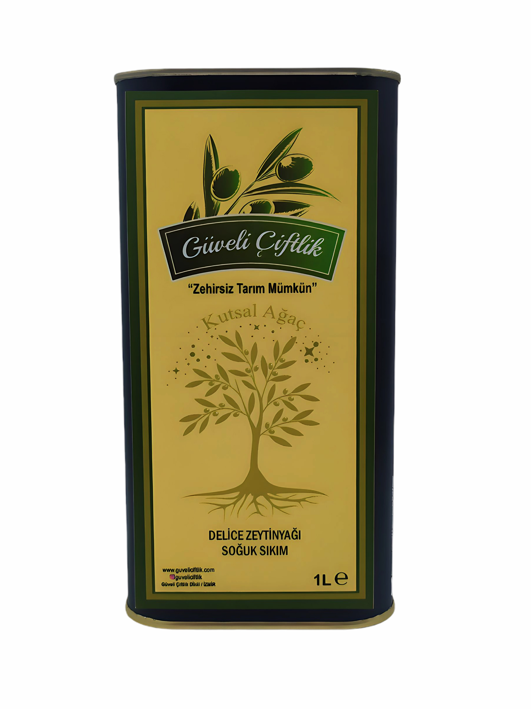 Delice Soğuk Sıkım 1 Litre Delice Soğuk Sıkım Zeytinyağı